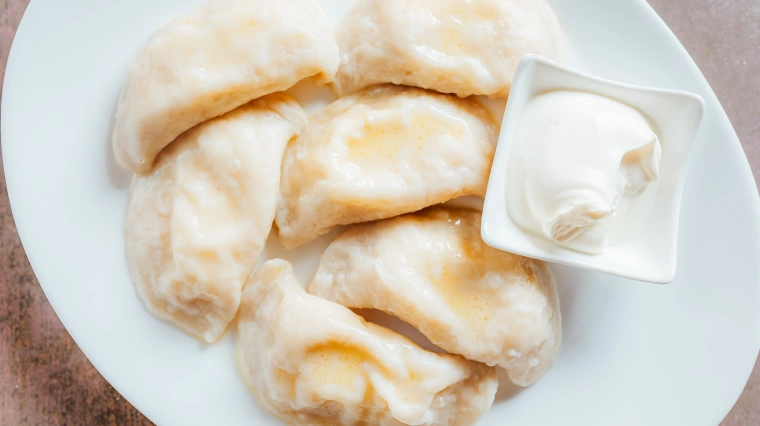 Vareniki with potatoes