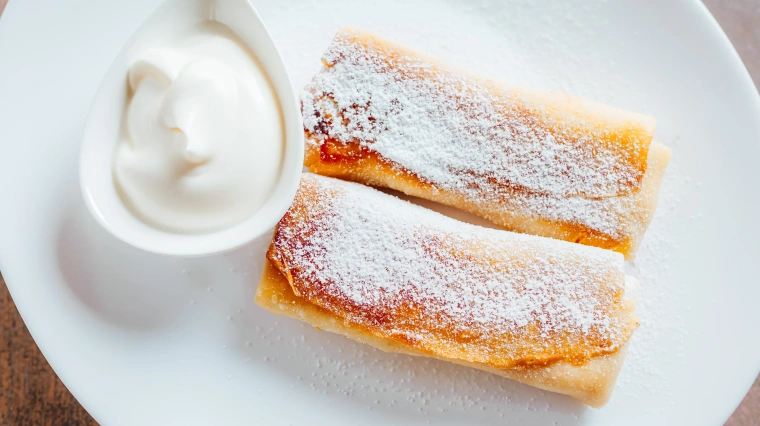 Pancakes with cottage cheese
