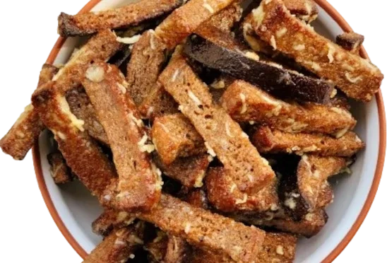 Grauzdiņi saldajā čilī mērcē un sieru